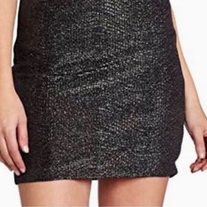 2/$20 Bcbgeneration gunmetal mini skirt